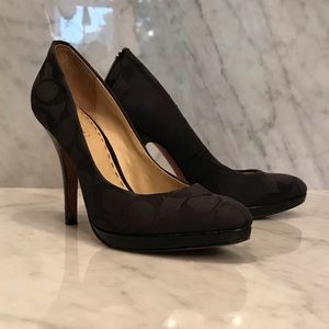 Beautiful Coach heels MAKE OFFER!